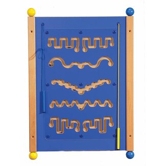 Jeu mural rallye motricité enfant