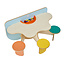 Kidea Table de jeu enfant – 3 places design