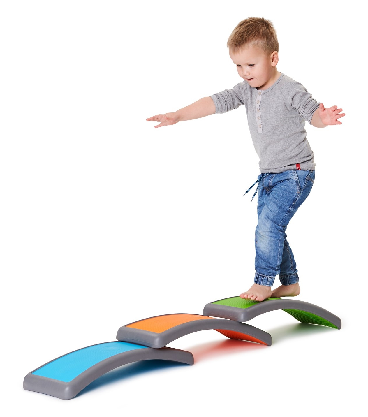 Planche d'équilibre incurvée pour enfants, jouet de balançoire