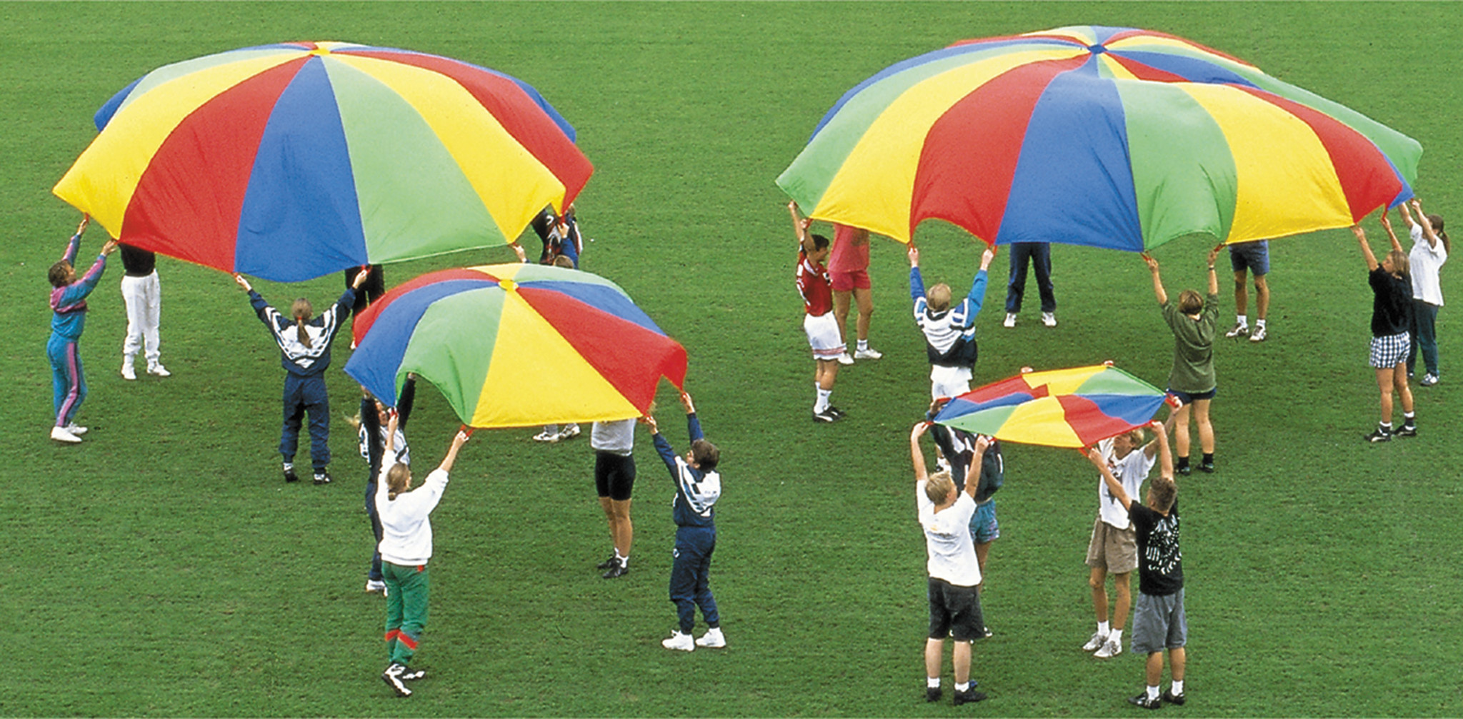 Parachute coopératif Jeu du parachute pour enfants et adultes