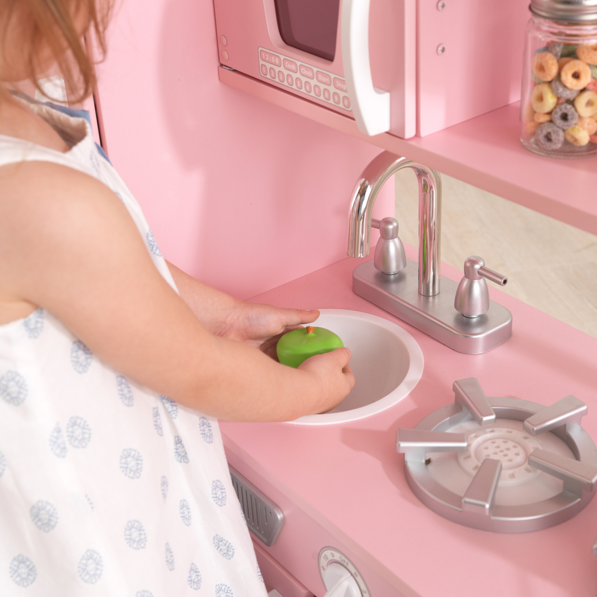 Jouets de Cuisine roses – Licorne, speelgoed fille 4 ans, Fille Jouets  Kitchenette