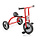 Mini Tricycle metal  rouge
