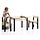 Table enfant design avec 2 chaises