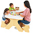Kidkraft Table de jeu extensible blanche