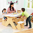 Table pour maternelle ou pour à la maison avec 4 chaises