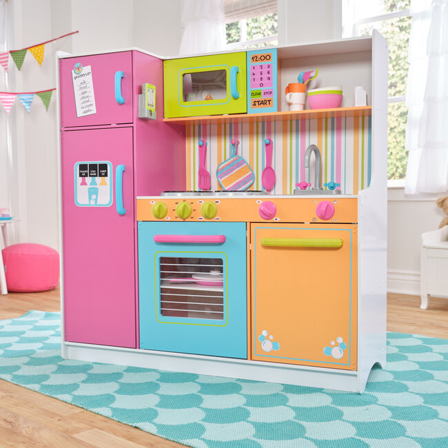Cuisine jouet multicolore pour fille