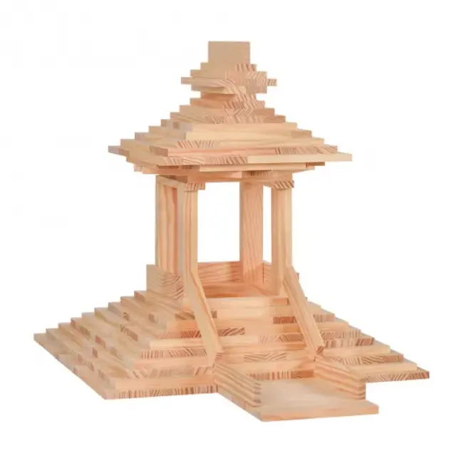Kapla Jeu de construction en bois – 280 planchettes