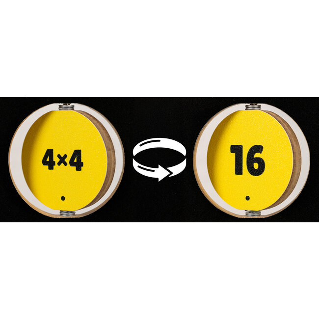 Table de multiplication en bois grand format