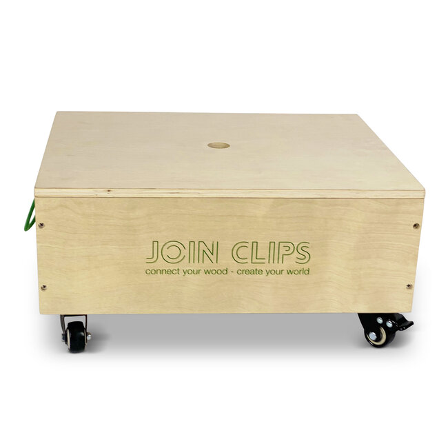 JOIN CLIPS Planchettes de construction en bois 500 pcs - jeux style Kapla