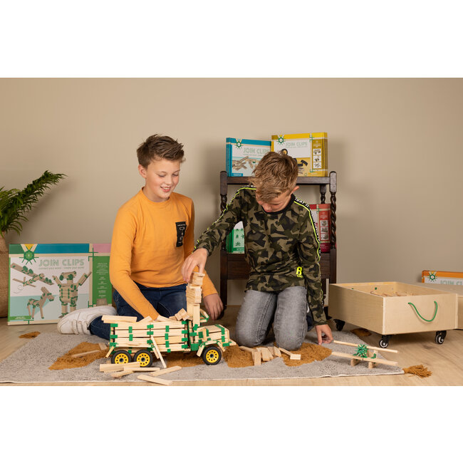JOIN CLIPS Jeu de construction éducatif - set scolaire XXL