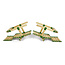 Kapla connecteurs pour Kapla 400 clips et 80 planchettes