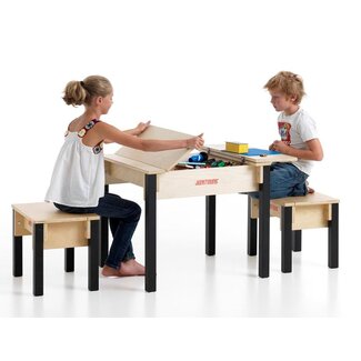  Table pour Lego salon avec tabourets