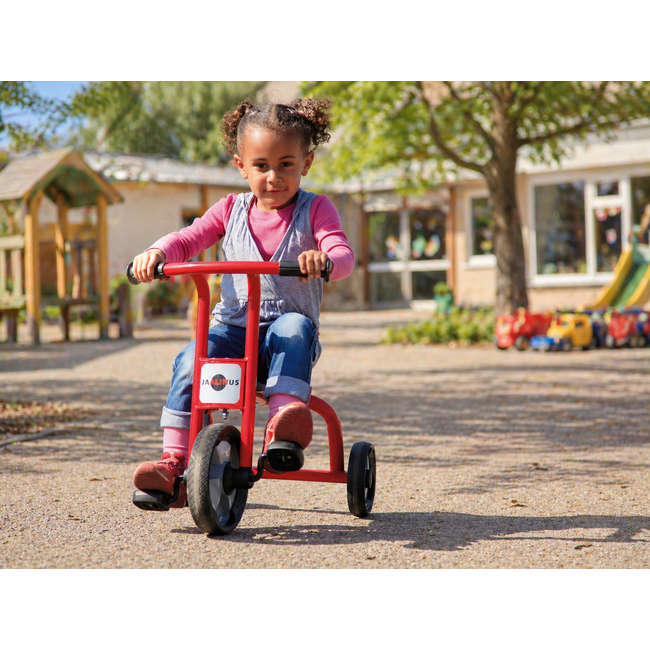 Winther Mini tricycle en métal rouge avec pédales