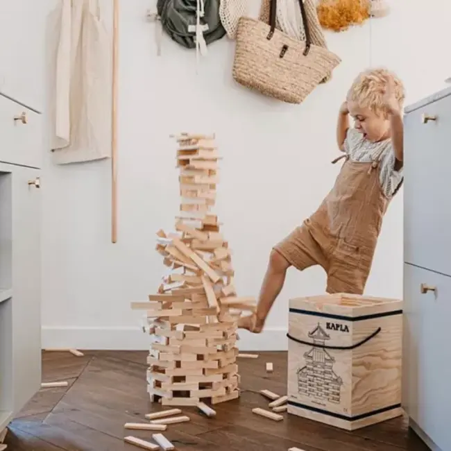 Kapla Jeu de construction en bois – 280 planchettes