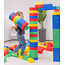 MODO Jeu de construction géant – 100 blocs en mousse pour enfants