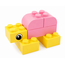 Briques géantes type Lego - set 42 pcs couleurs pastel