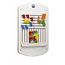 Kidea Jeu mural Tetris enfant - panneau d’activité motricité