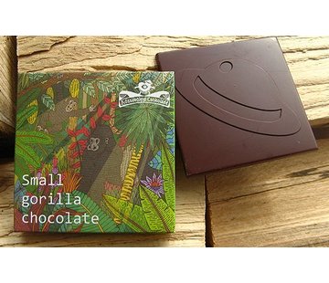 Rózsavölgyi Csokoládé Dunkle Schokolade Small Gorilla Chocolate 72%