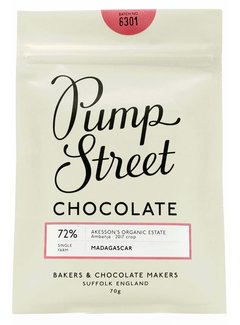 Pump Street Chocolate Dunkle Schokolade Madagascar Ambanja 72%