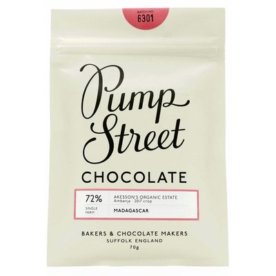Pump Street Chocolate Dunkle Schokolade Madagascar 72% Ambanja