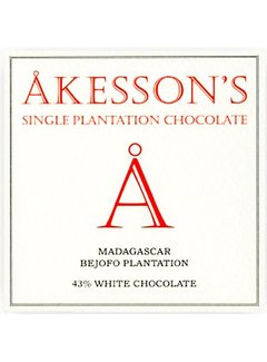 Akesson's Weiße Schokolade Madagascar Bejofo Estate 43%