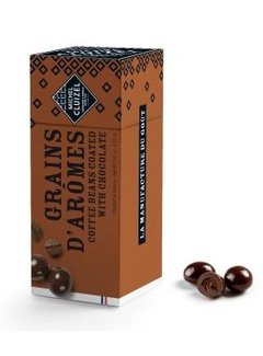 Cluizel - Paris Kaffeebohnen in dukler Schokolade 60%