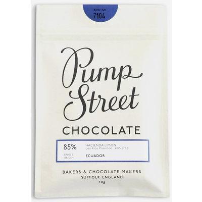 Pump Street Chocolate Dunkle Schokolade Hacienda Limon 85%