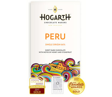 Hogarth Craft Chocolate Dunkle Schokolade Peru 66%