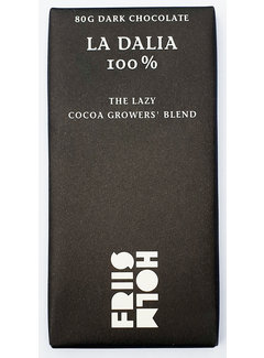 Friis-Holm Chocolade La Dalia 100% The Lazy Cocoa Growers' Blend