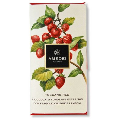 Amedei Dunkle Schokolade 70% Toscano Red