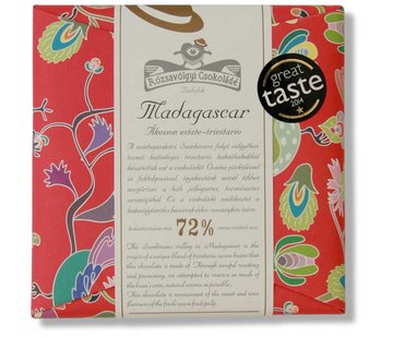 Rózsavölgyi Csokoládé Dunkle Schokolade 72% Madagascar