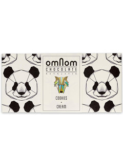 Omnom Chocolate Weiße Schokolade Cookies + Cream