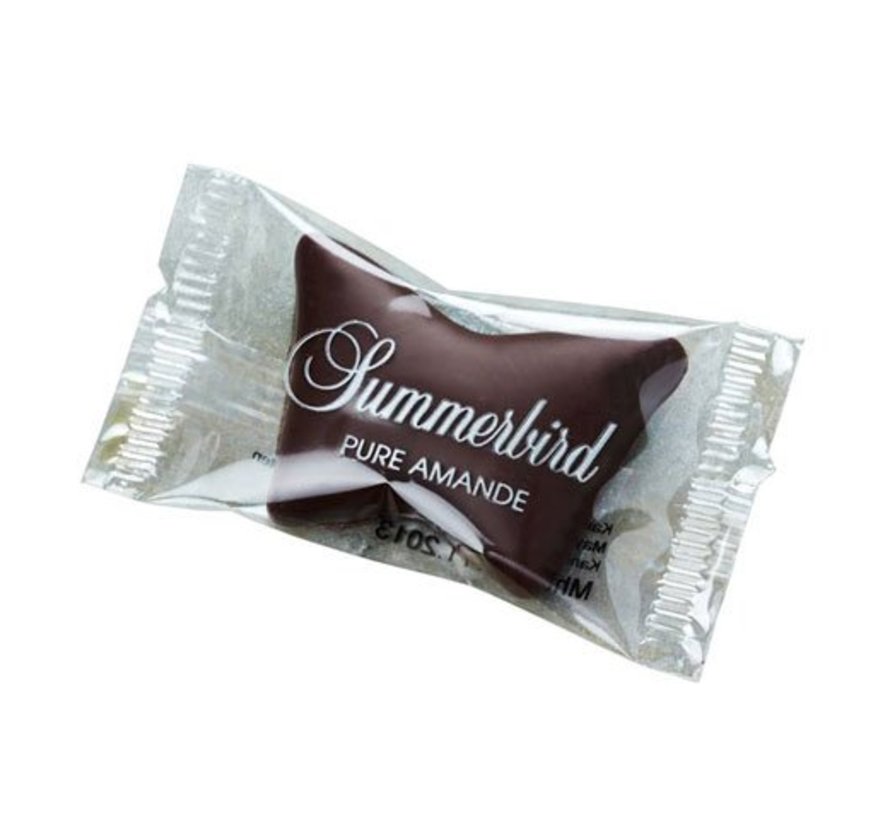 Summerbird Dunkle Schokolade Mit Bio Marzipan Xocoatl Feine Schokoladen