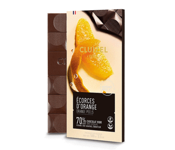 Cluizel - Paris Dunkle Schokolade Noir 70% Ecorces d'Orange