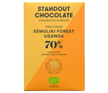 Standout Chocolate Dunkle Schokolade Semuliki Forest Uganda 70%