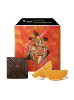 To'ak Dunkle Schokolade 65% Galapagos Orange&Salt - Chocolate Alchemy