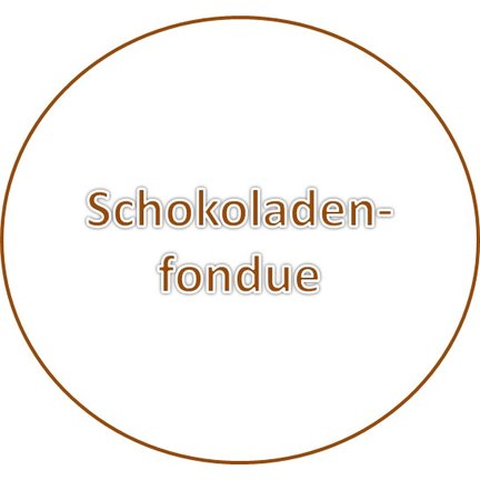 Schokoladenfondues