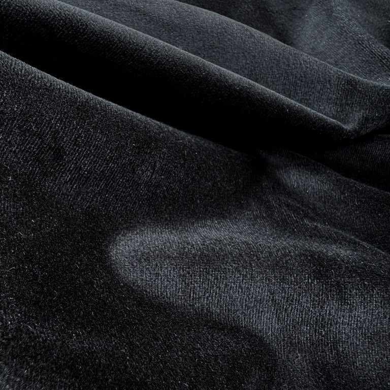 Velvet 145 - Black | per meter