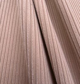 Noble Rib - Rose | per meter