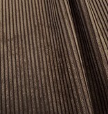 Noble Rib - Brown| Stofstaal