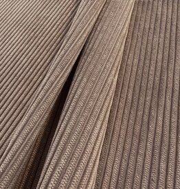 Noble Rib - Stone | Stofstaal