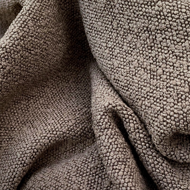 Bouclé 145 - Pepper Taupe | uniek restant van 16,50 meter