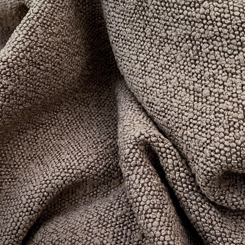 Bouclé 145 - Pepper Taupe | uniek restant van 2,50 meter