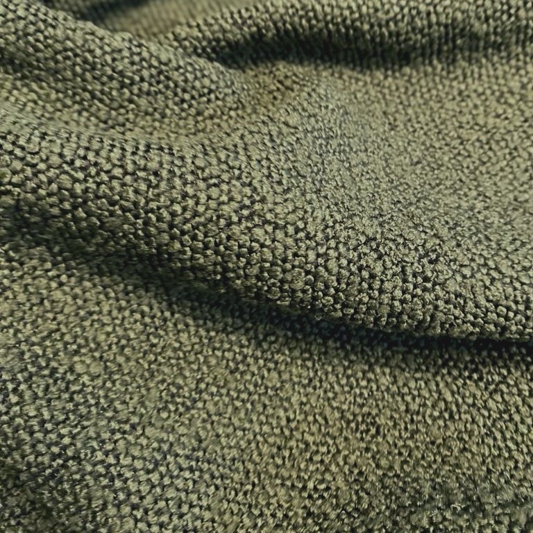 Bouclé 145 - Wood Moss | uniek restant van 5,00 meter