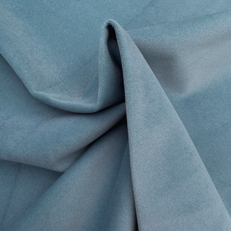 Fluweel 280 - Baby Blauw | uniek restant van 6,80 meter