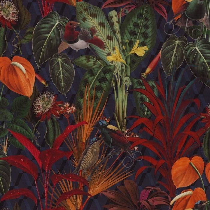 Velvet 140 - Tropicana | uniek restant van 3,70 meter