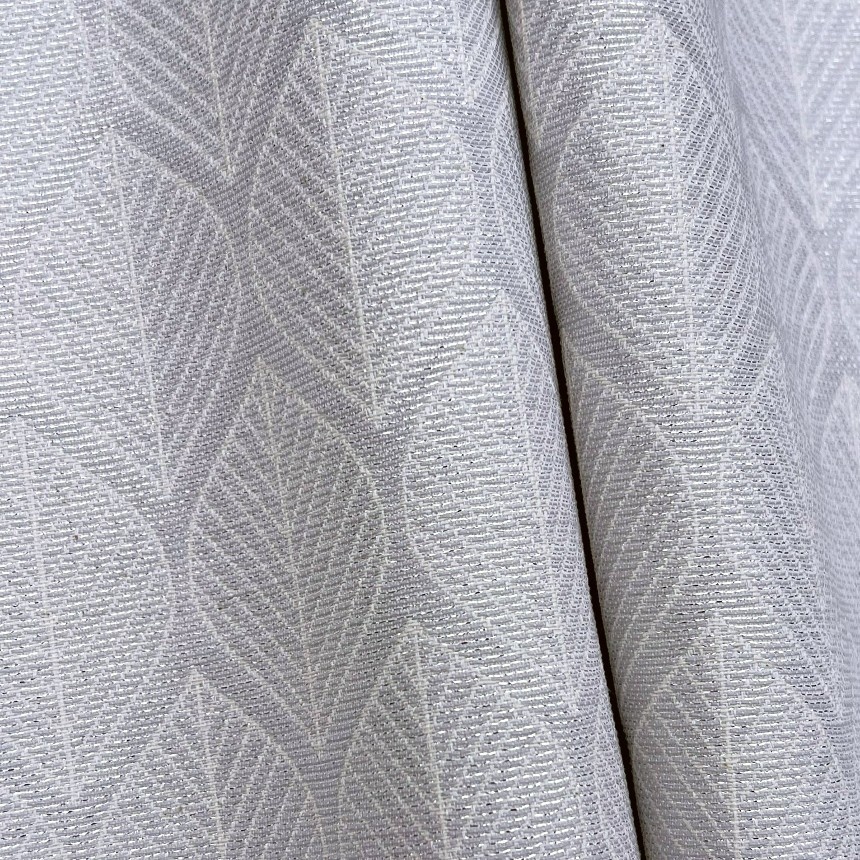 Sparkling Leafs 140 - Silver | uniek restant van 3,80 meter