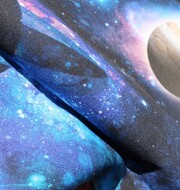 Nasa 140 - Galaxy blue | uniek restant van 1,95 meter