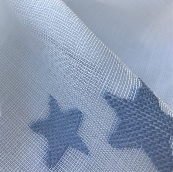 Chara 280 - Baby blue | uniek restant van 28,00 meter