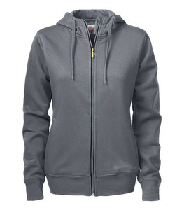 Printer UITVERKOOP; Dames sweatshirt  met capuchon en contrasterende ritssluiting -  DENSITY